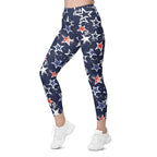 Stars of Liberty Leggings With Pockets