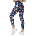 Stars of Liberty Leggings With Pockets