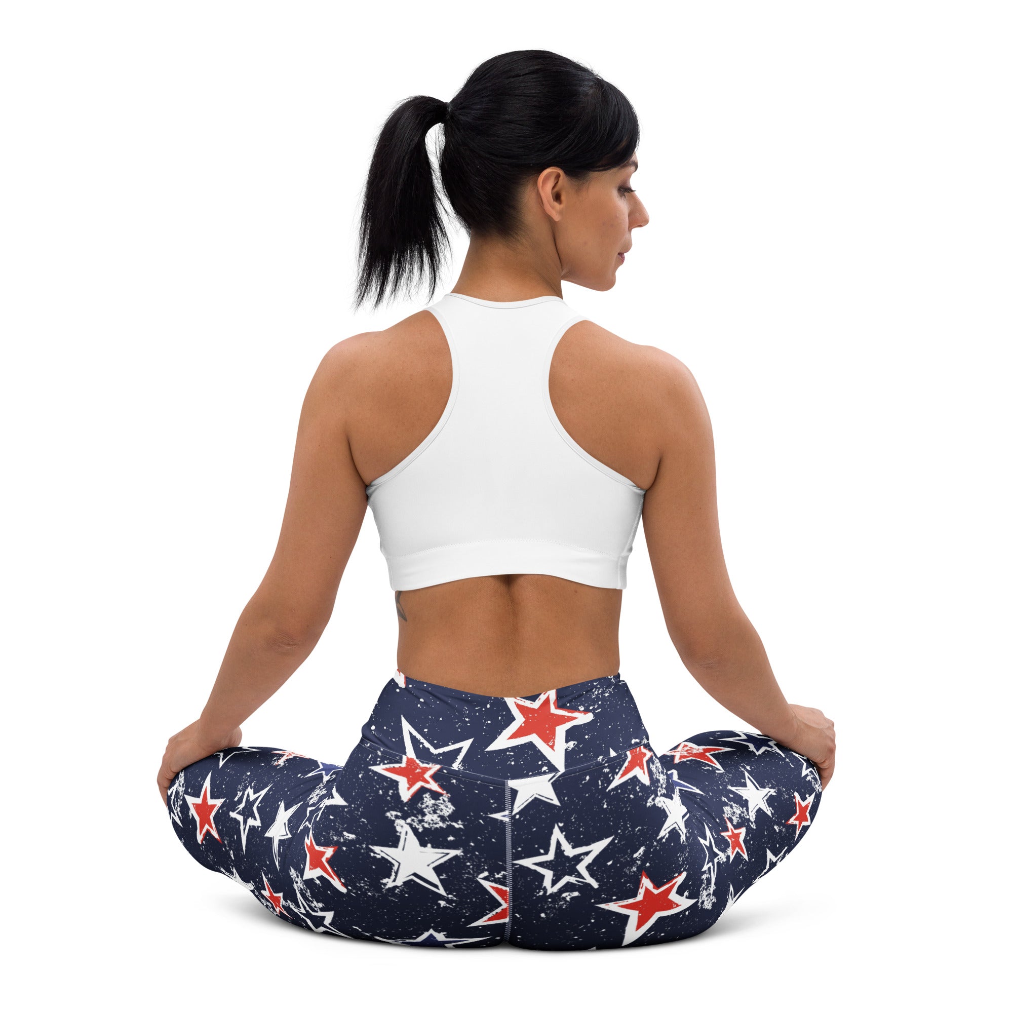 Stars of Liberty Yoga Leggings