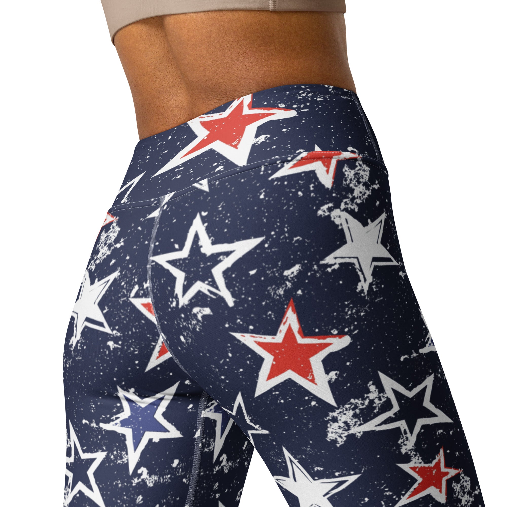 Stars of Liberty Yoga Leggings