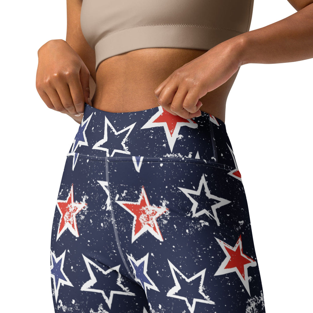 Stars of Liberty Yoga Leggings