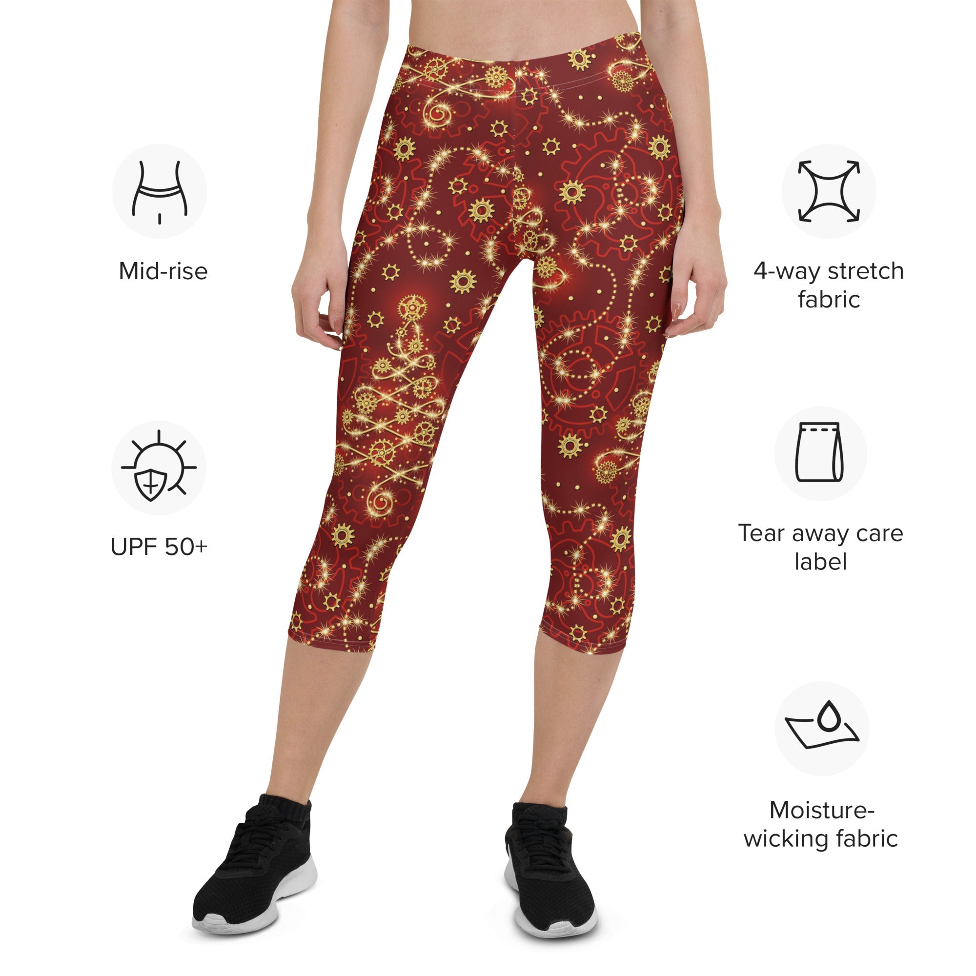 Steampunk Christmas Capris