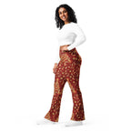Steampunk Christmas Flare Leggings