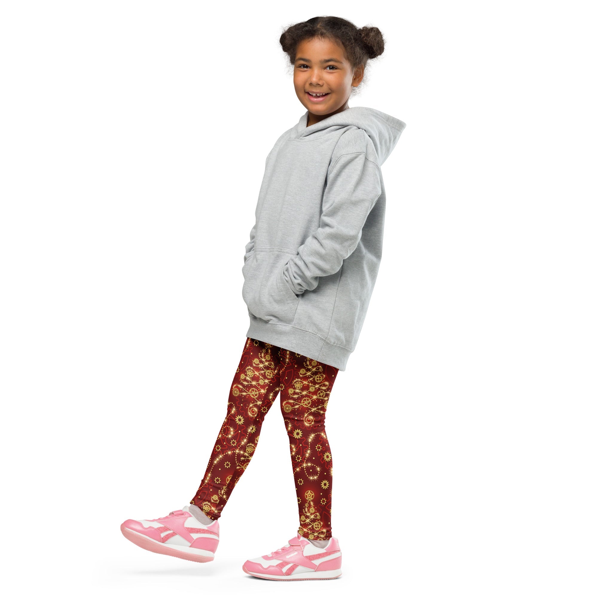 Steampunk Christmas Kid's Leggings