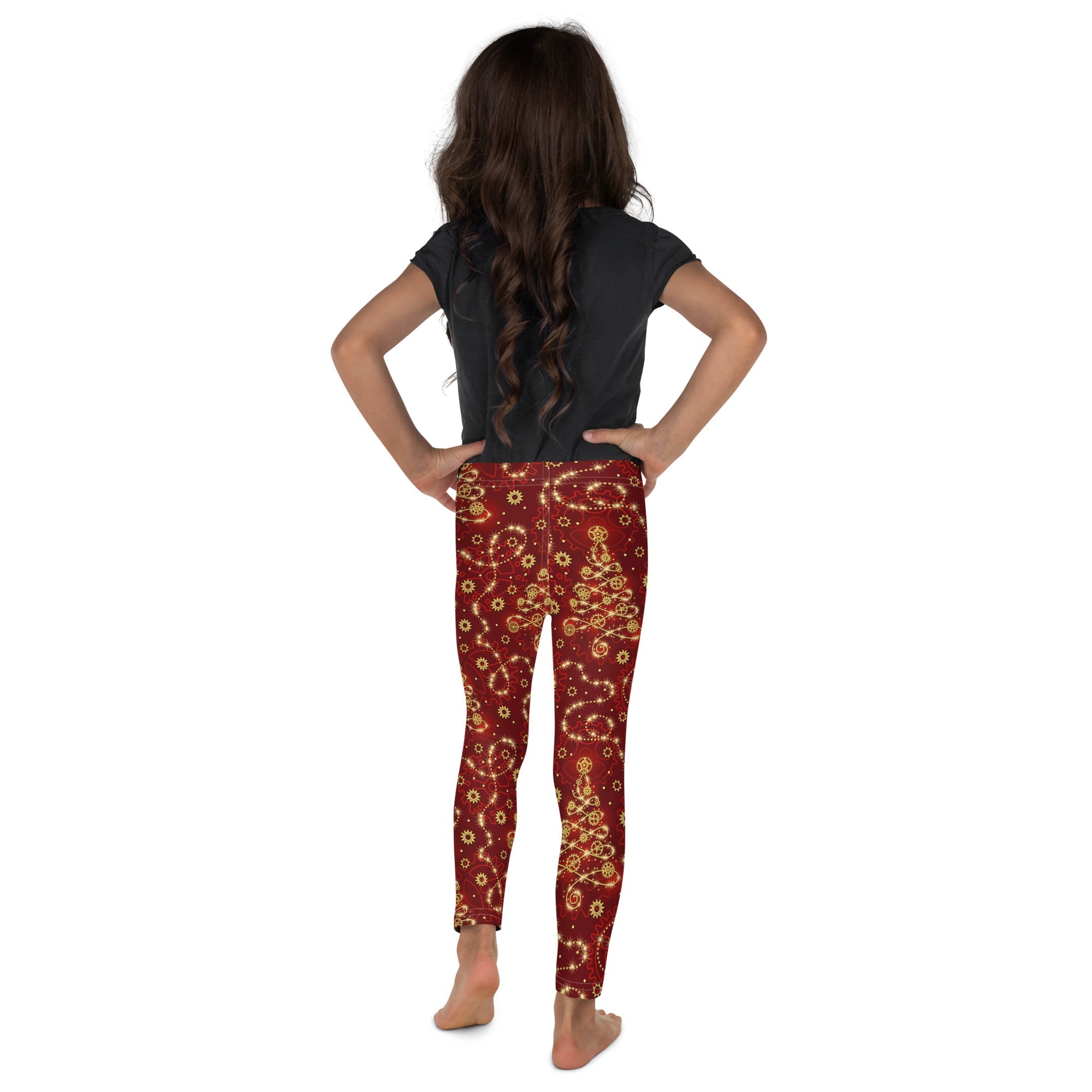 Steampunk Christmas Kid's Leggings