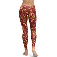 Steampunk Christmas Leggings