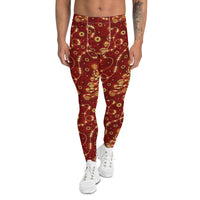 Steampunk Christmas Men's Leggings