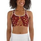 Steampunk Christmas Sports Bra