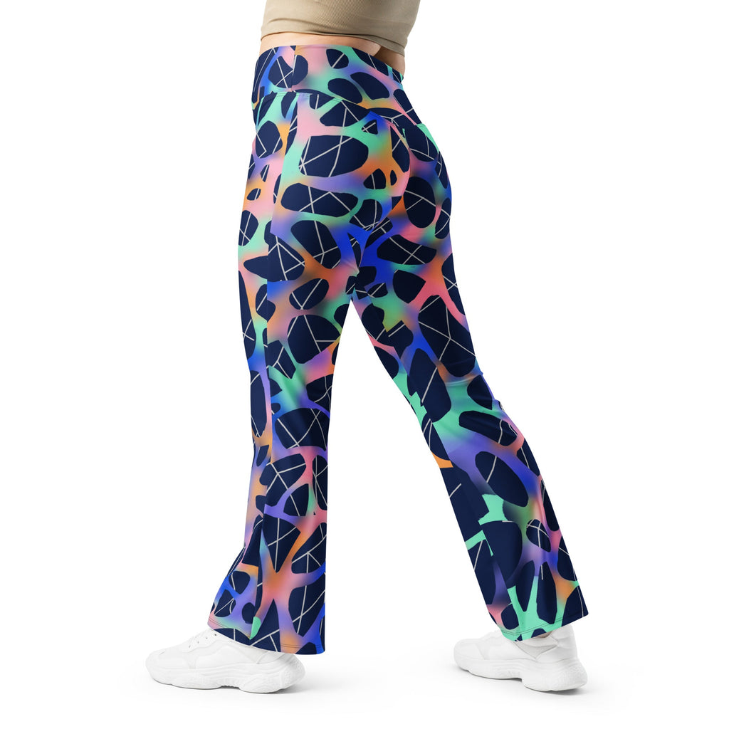 Stellar Web Flare Leggings