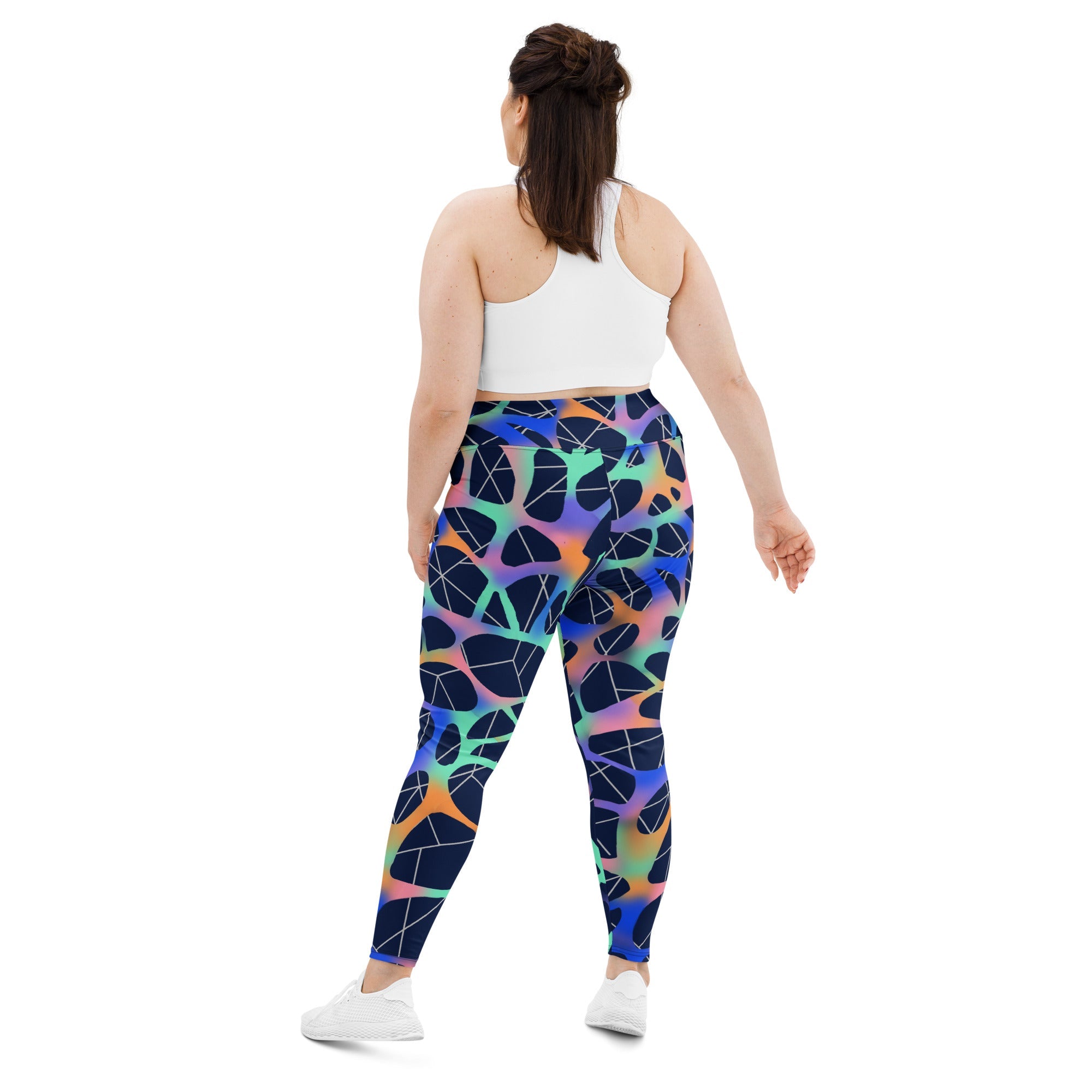 Stellar Web Plus Size Leggings