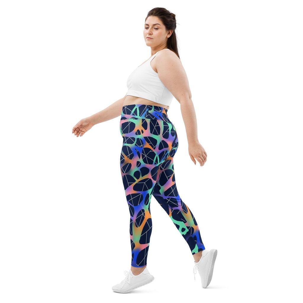 Stellar Web Plus Size Leggings