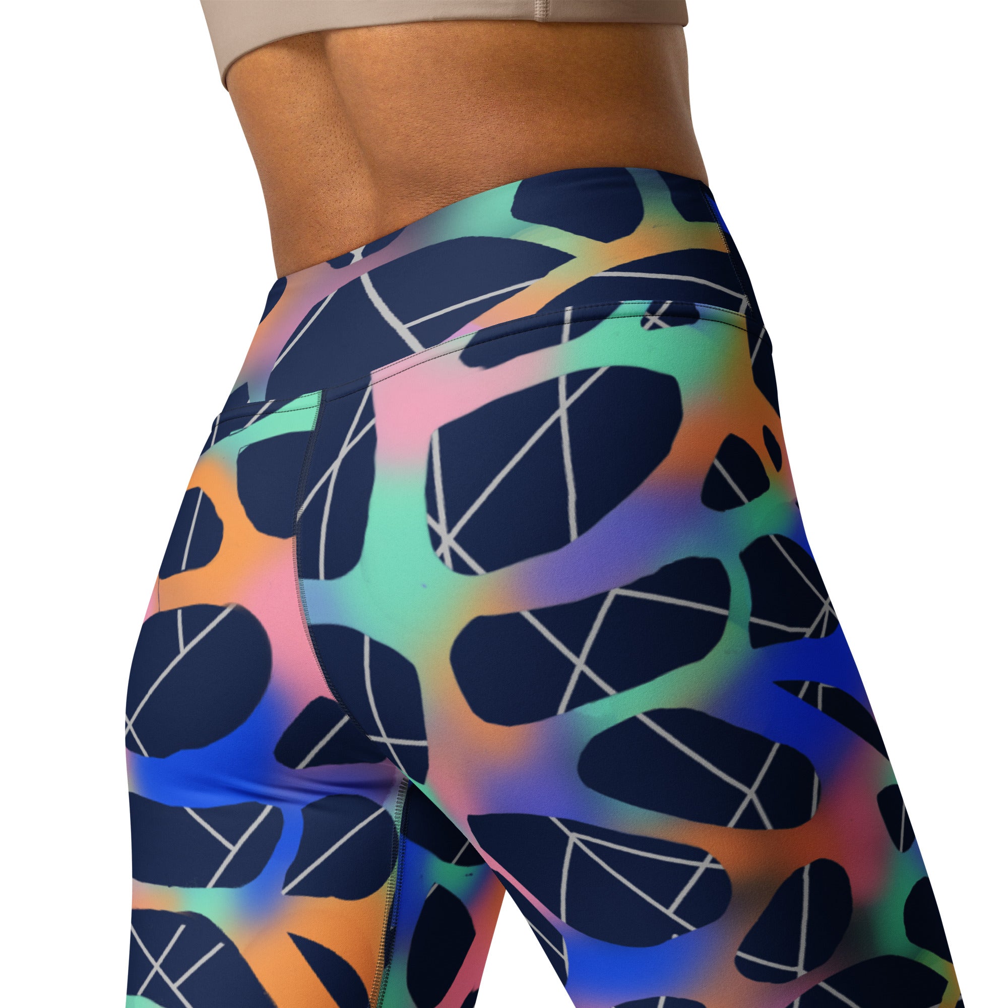 Stellar Web Yoga Leggings