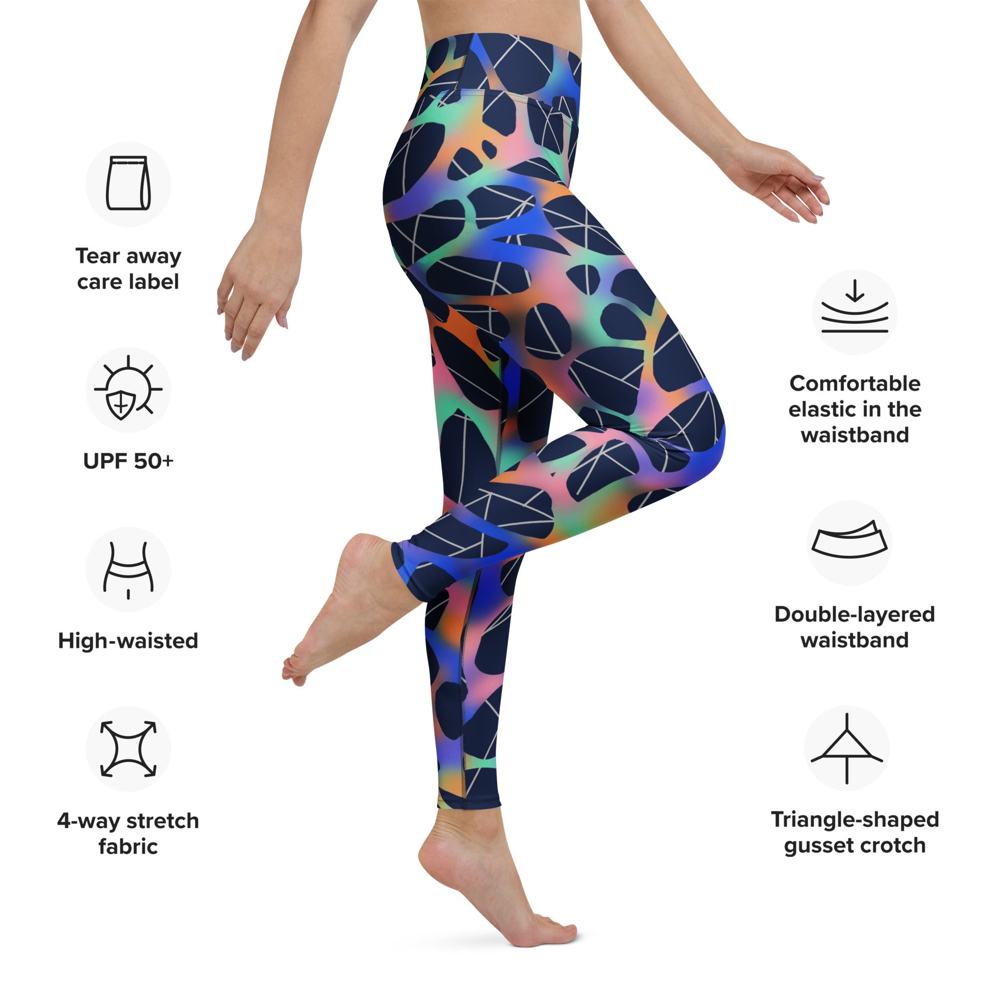 Stellar Web Yoga Leggings