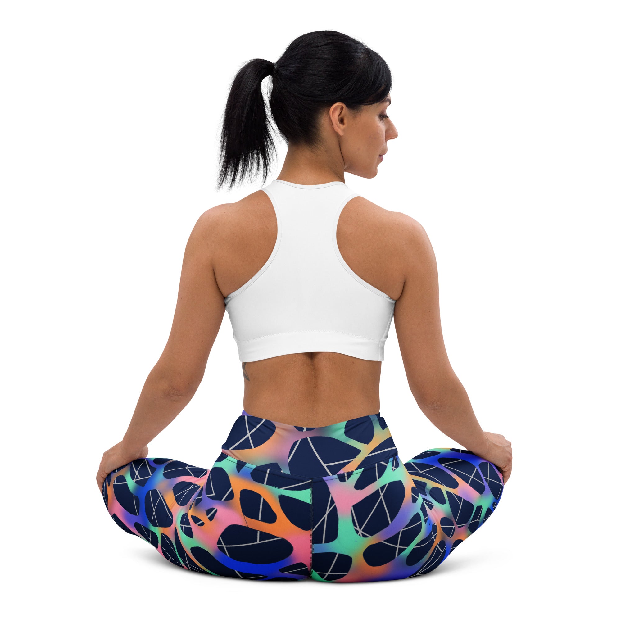 Stellar Web Yoga Leggings