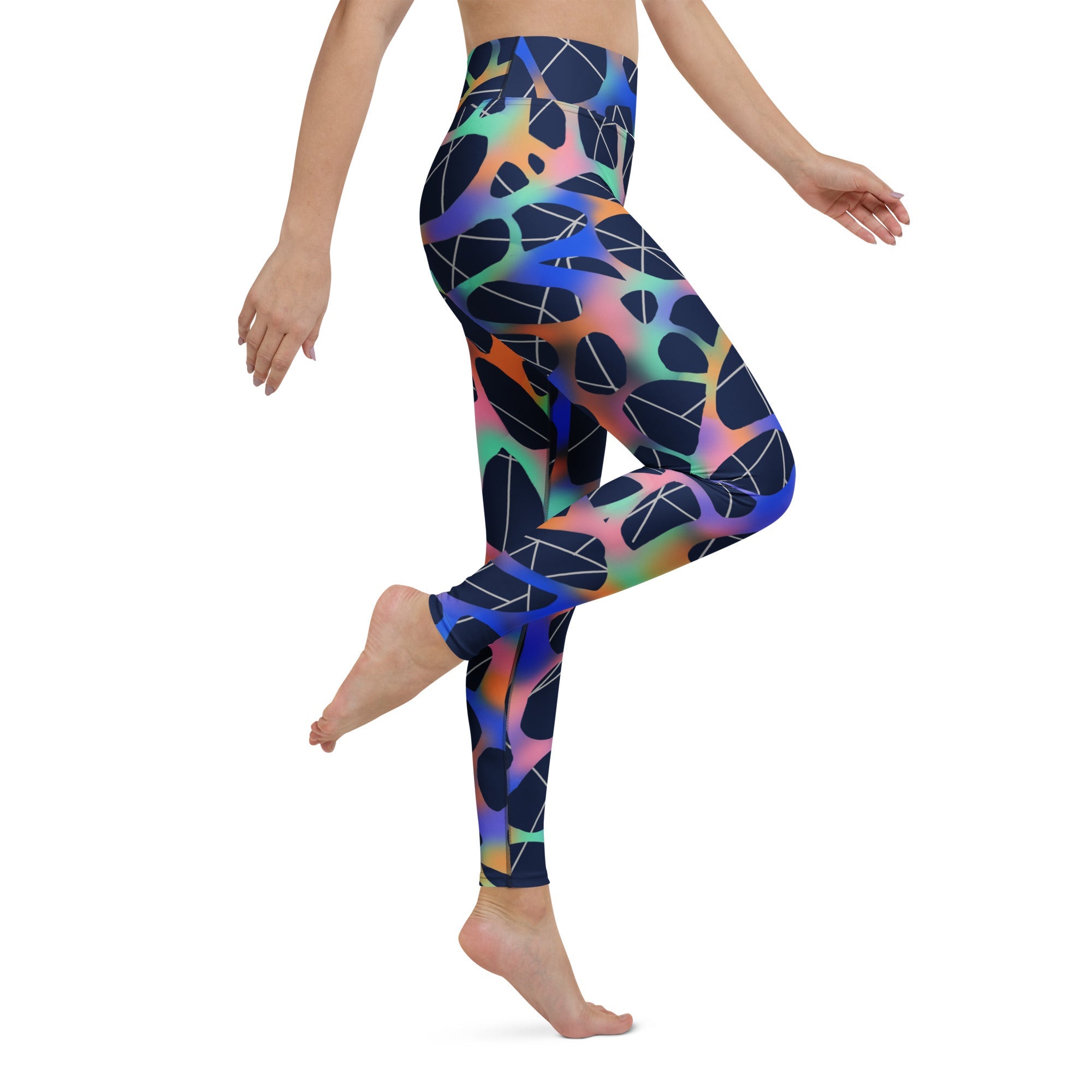 Stellar Web Yoga Leggings