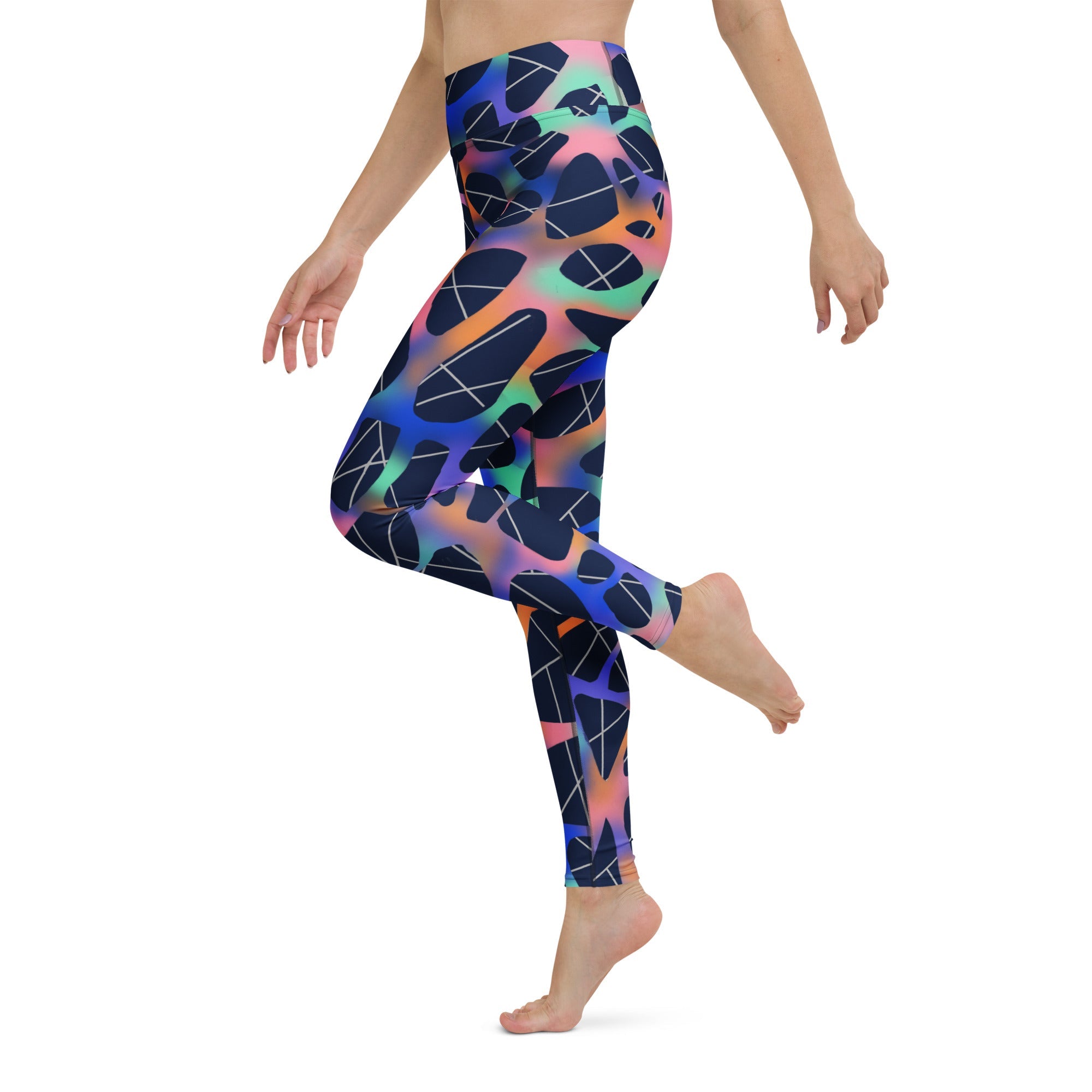 Stellar Web Yoga Leggings
