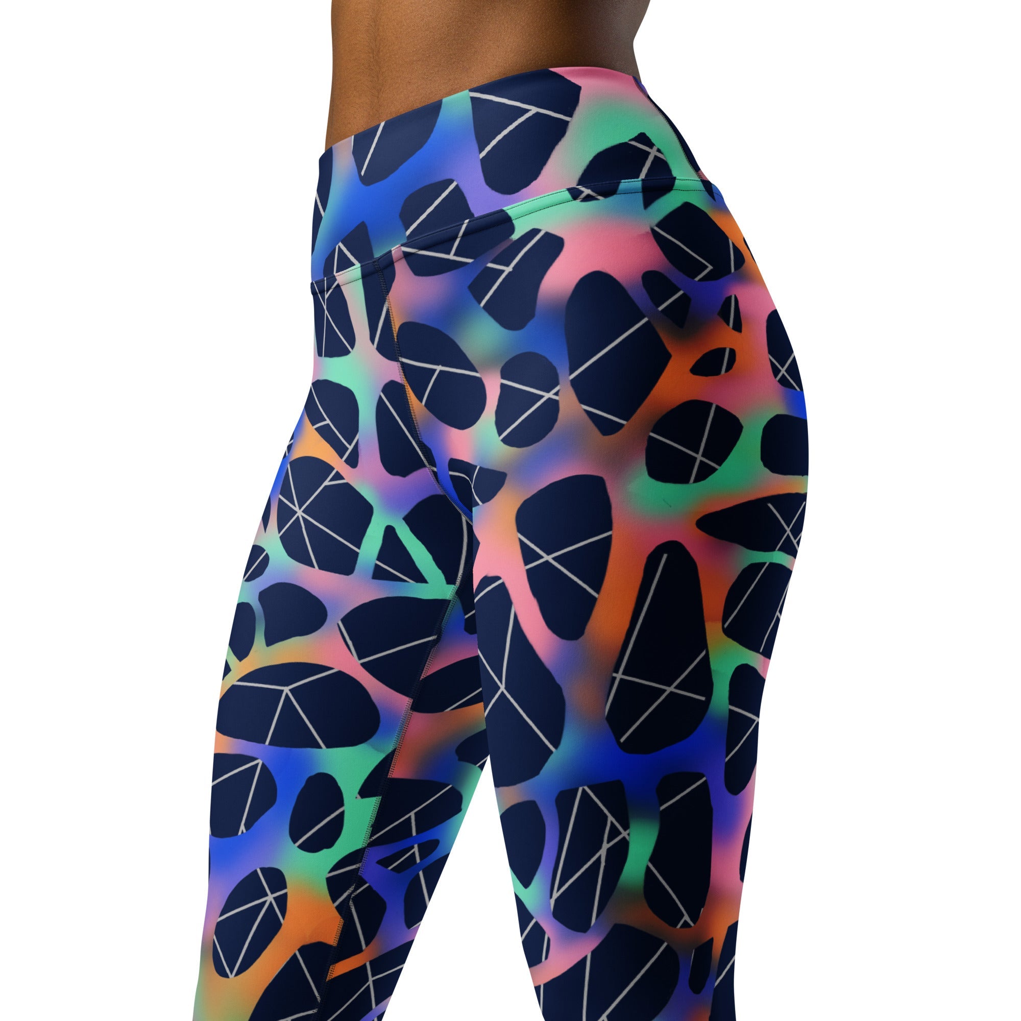 Stellar Web Yoga Leggings