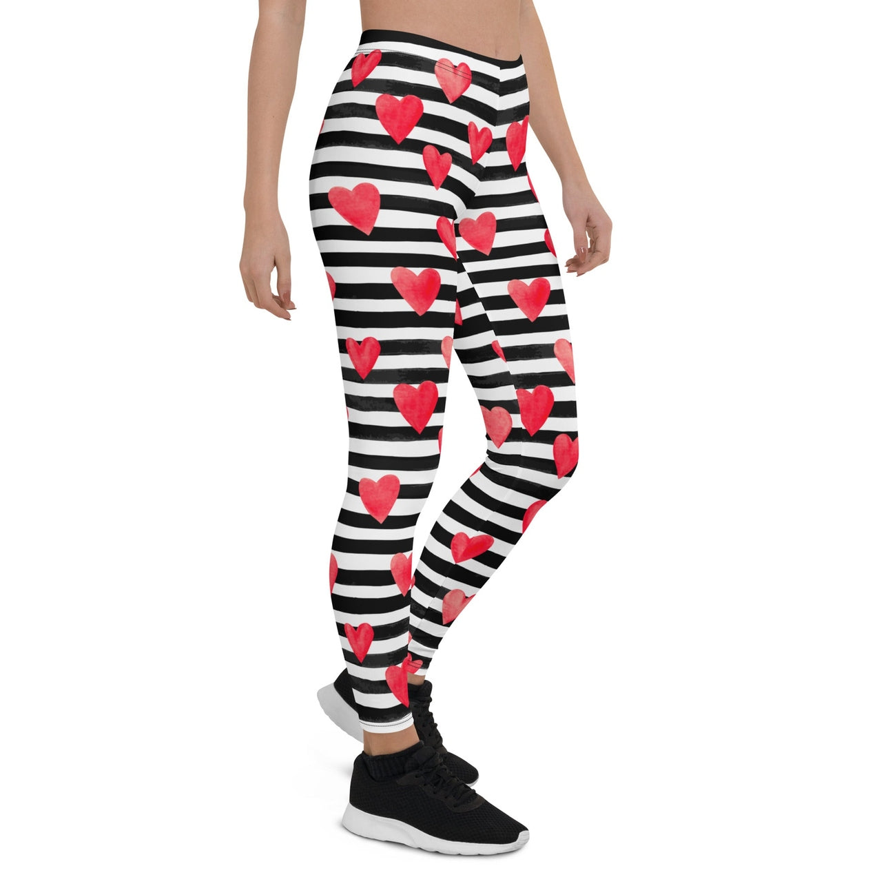 Stripes & Hearts Leggings