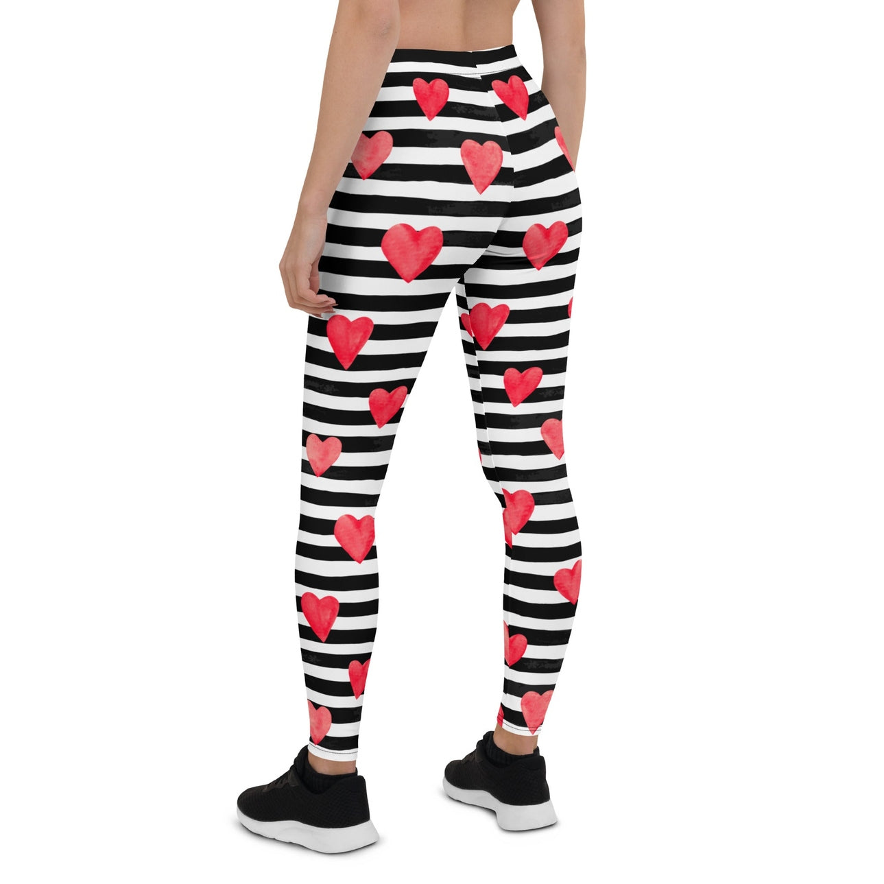 Stripes & Hearts Leggings