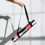 Stripes & Hearts Yoga Mat