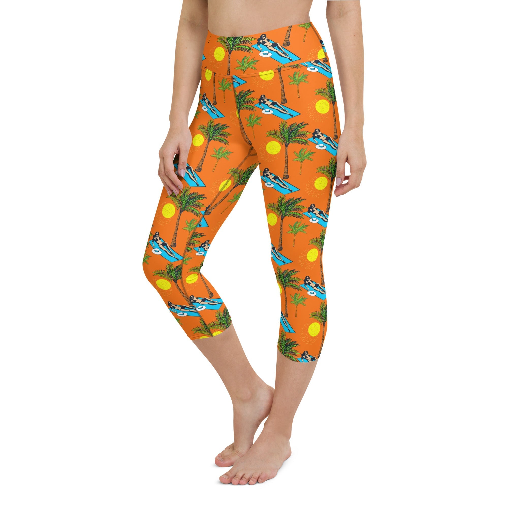 Summer Joy Yoga Capris