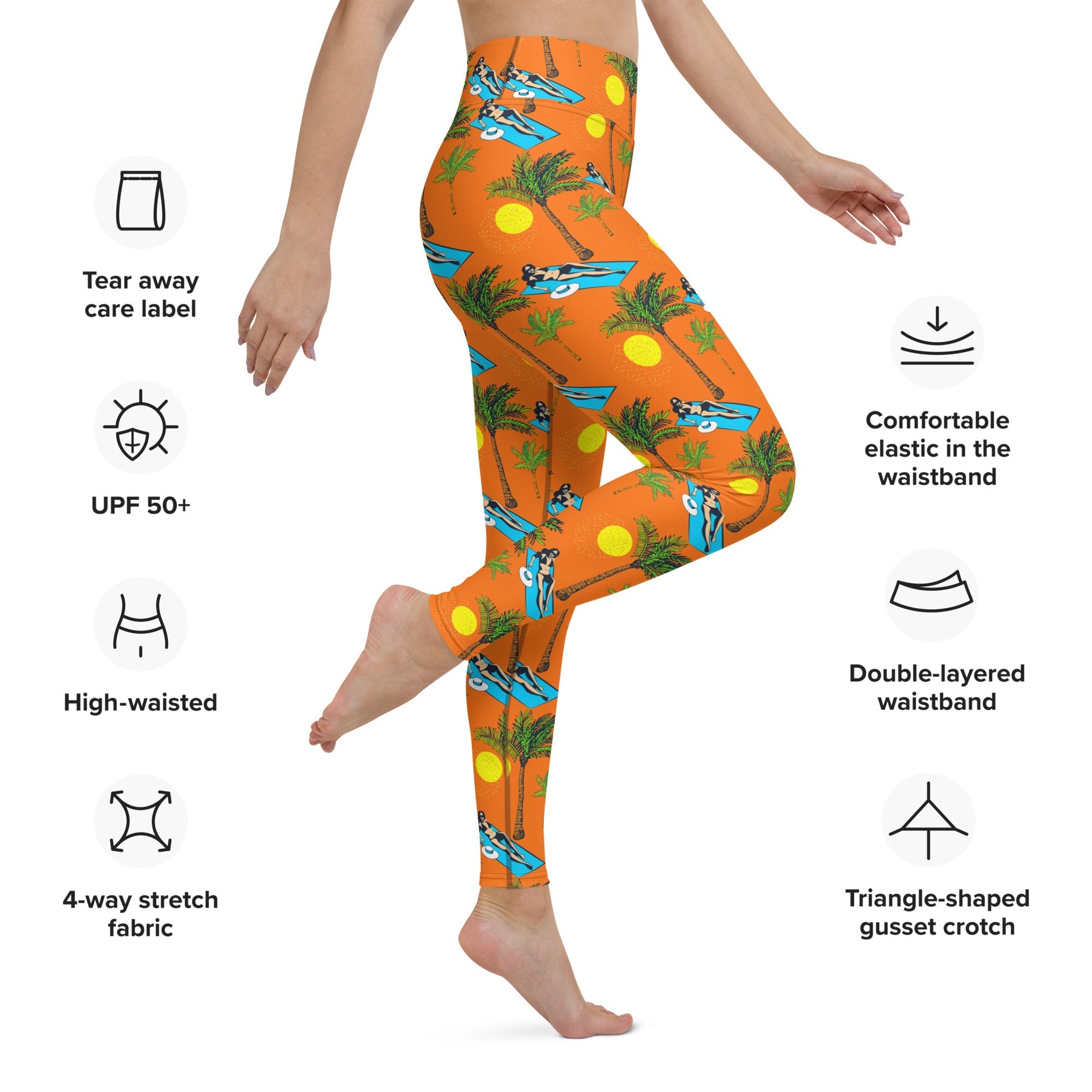 Summer Joy Yoga Leggings