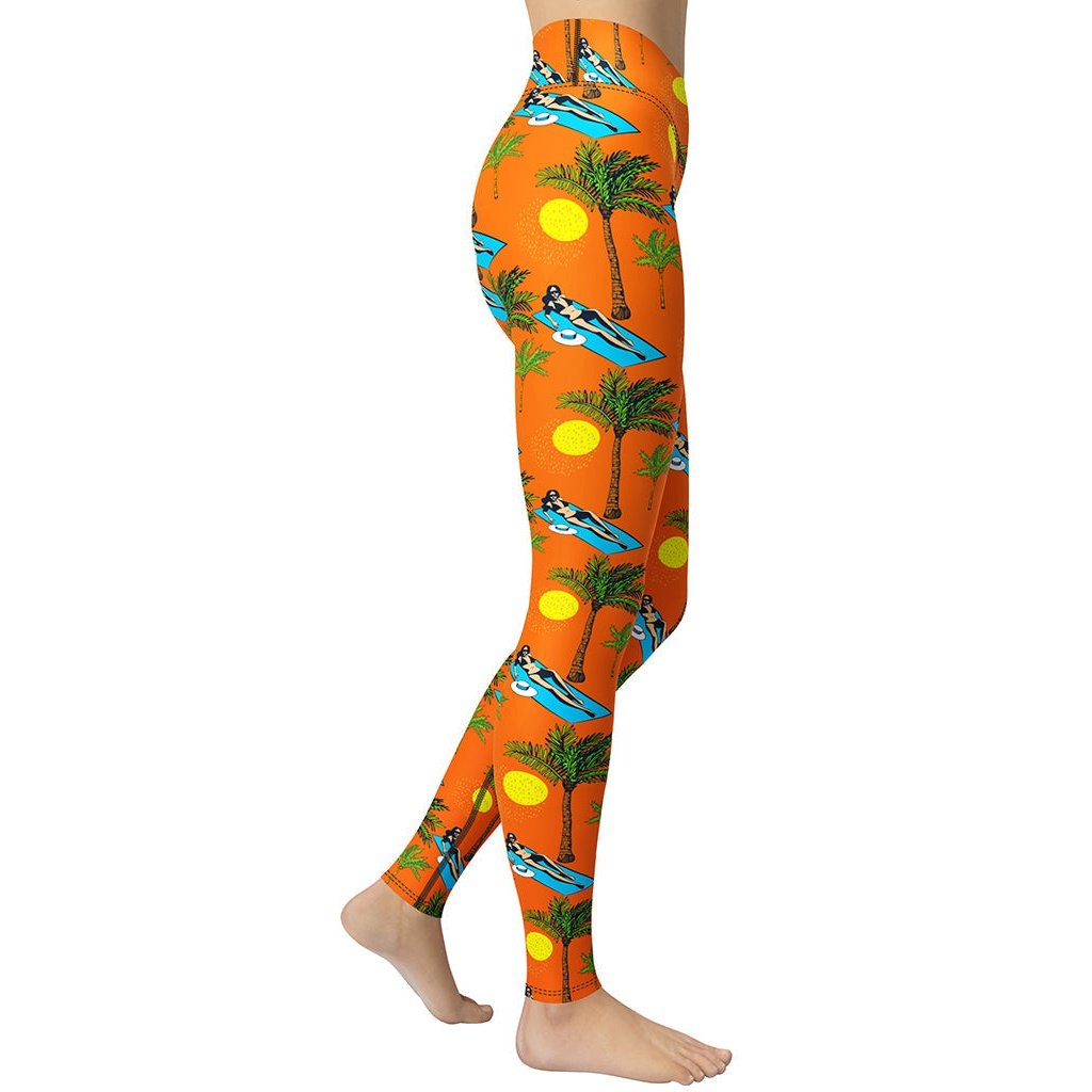 Summer Joy Yoga Leggings