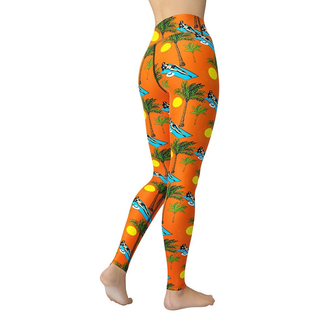 Summer Joy Yoga Leggings