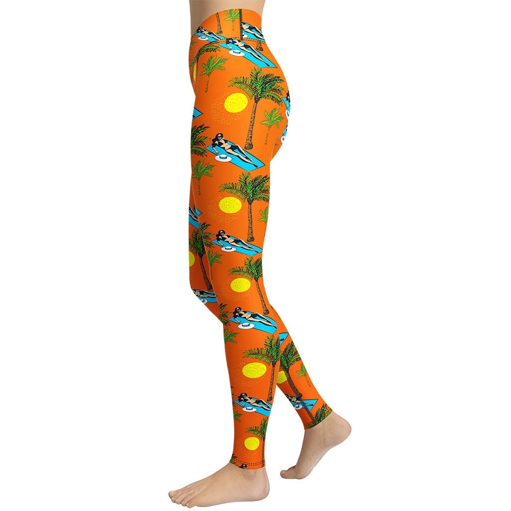 Summer Joy Yoga Leggings