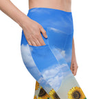 Sunflower Fields Leggings With Pockets