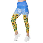 Sunflower Fields Leggings With Pockets
