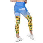 Sunflower Fields Leggings With Pockets
