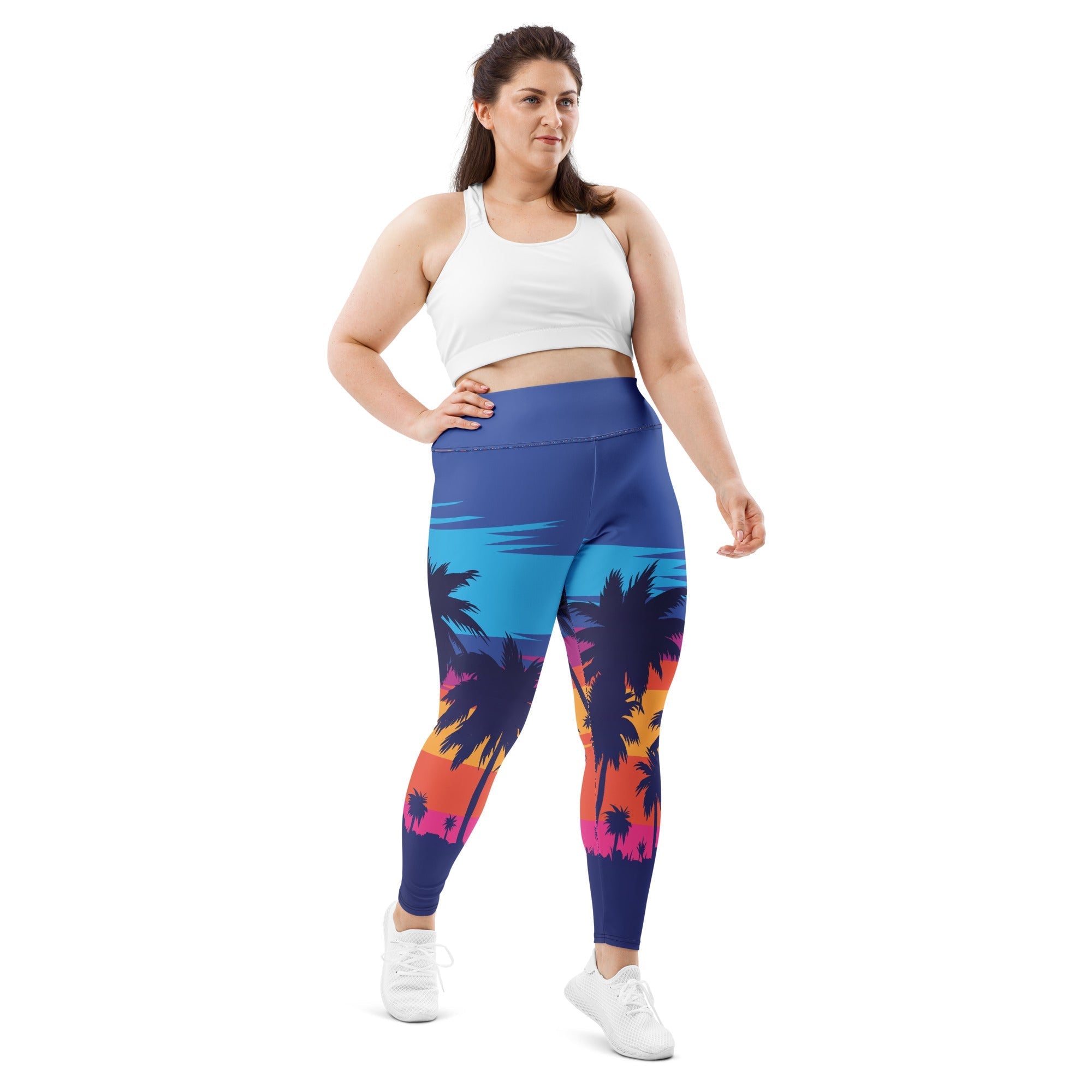 Sunset Plus Size Leggings