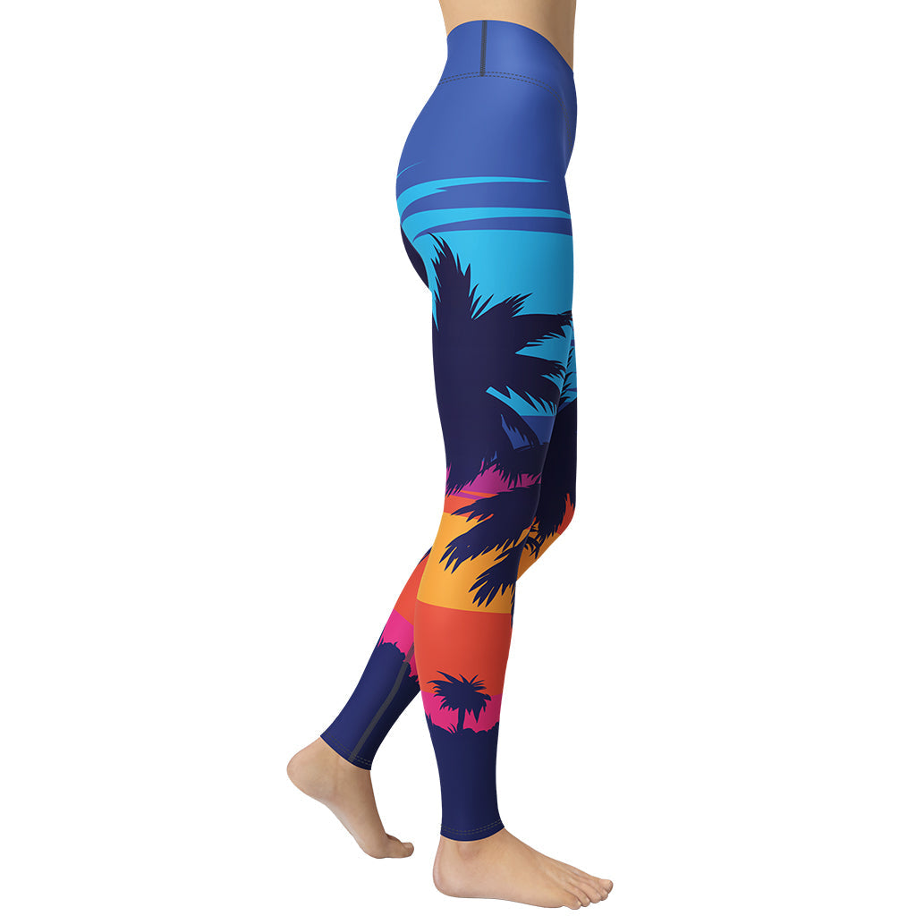 Sunset Yoga Leggings