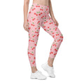 Sweet Cherry Leggings With Pockets