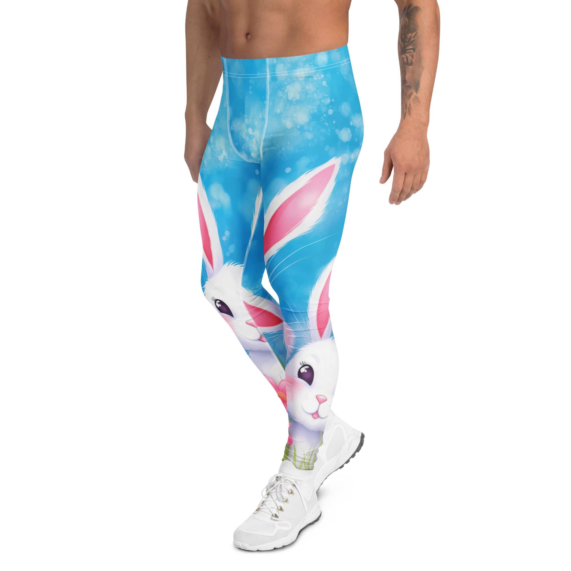 Sweet Easter Bunny Men's Leggings