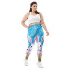 Sweet Easter Bunny Plus Size Leggings