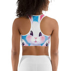 Sweet Easter Bunny Sports Bra