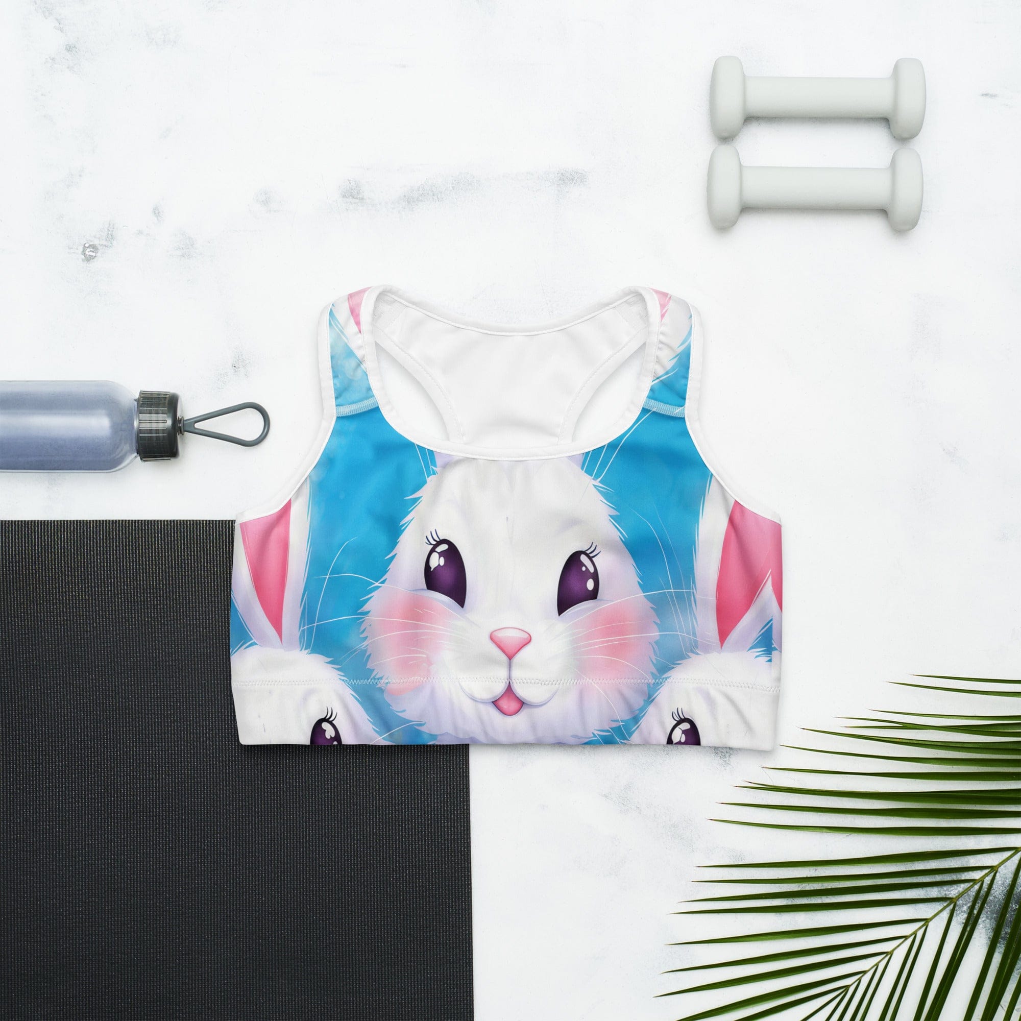 Sweet Easter Bunny Sports Bra
