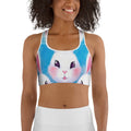 Sweet Easter Bunny Sports Bra