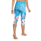 Sweet Easter Bunny Yoga Capris