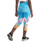 Sweet Easter Bunny Yoga Capris