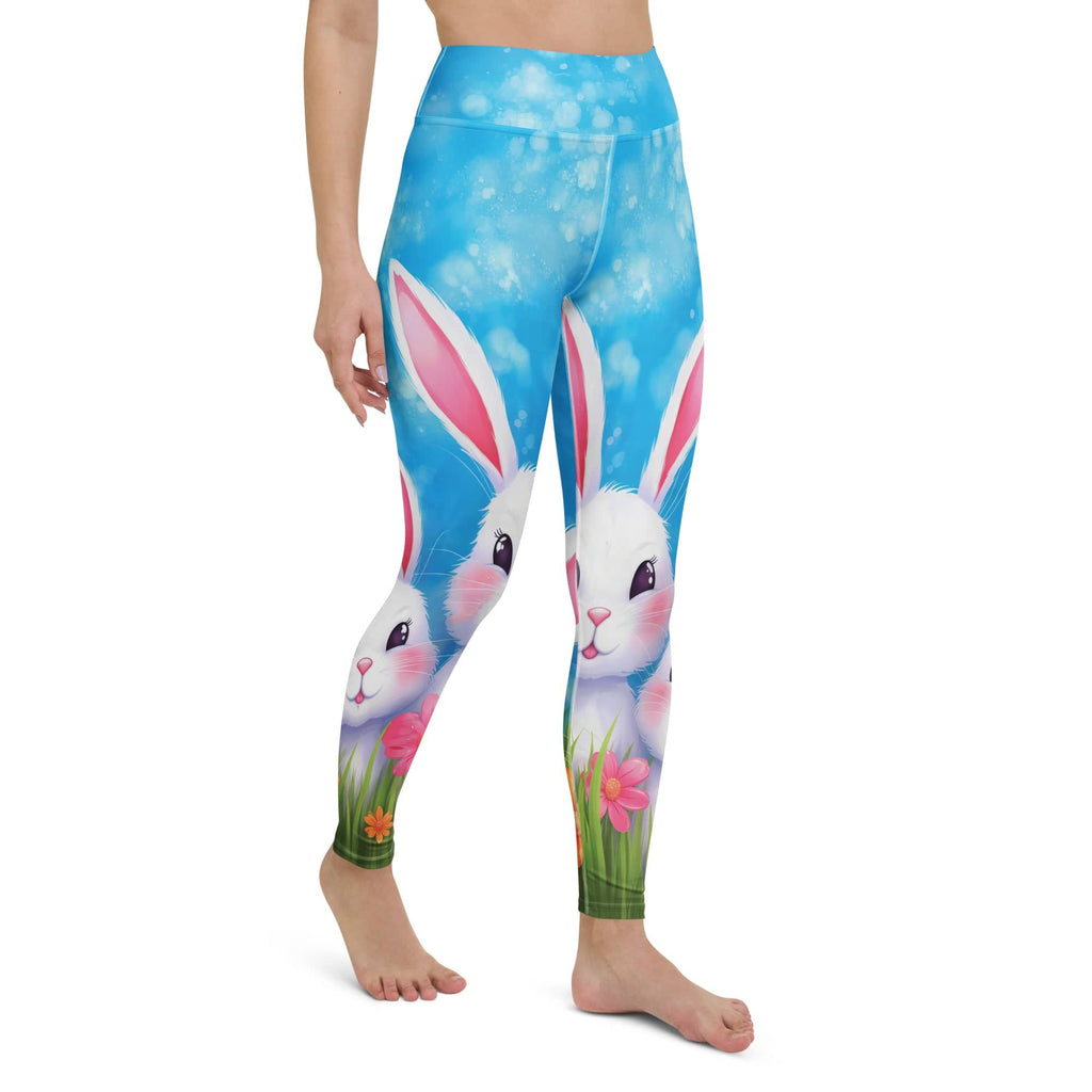 Sweet Easter Bunny Yoga Leggings