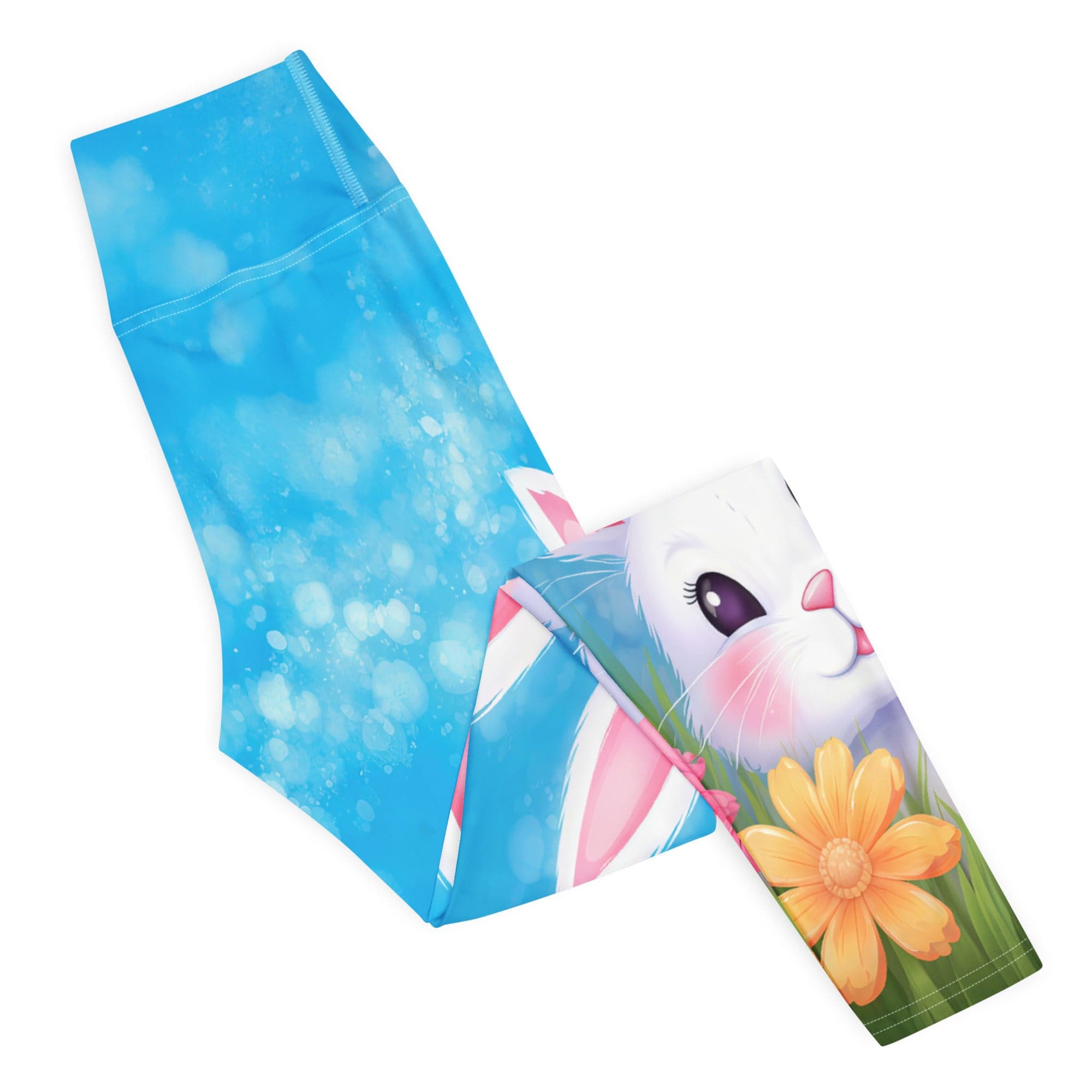 Sweet Easter Bunny Yoga Leggings