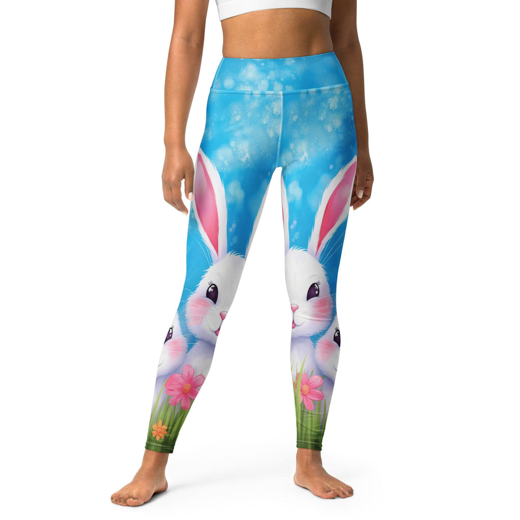 Sweet Easter Bunny Yoga Leggings