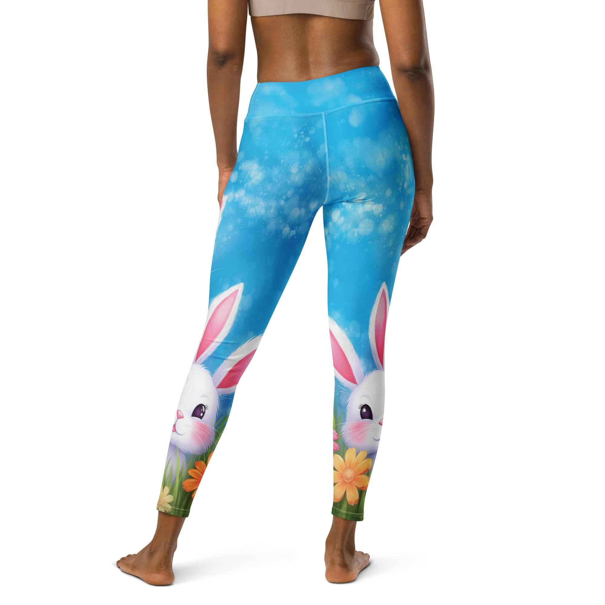 Sweet Easter Bunny Yoga Leggings