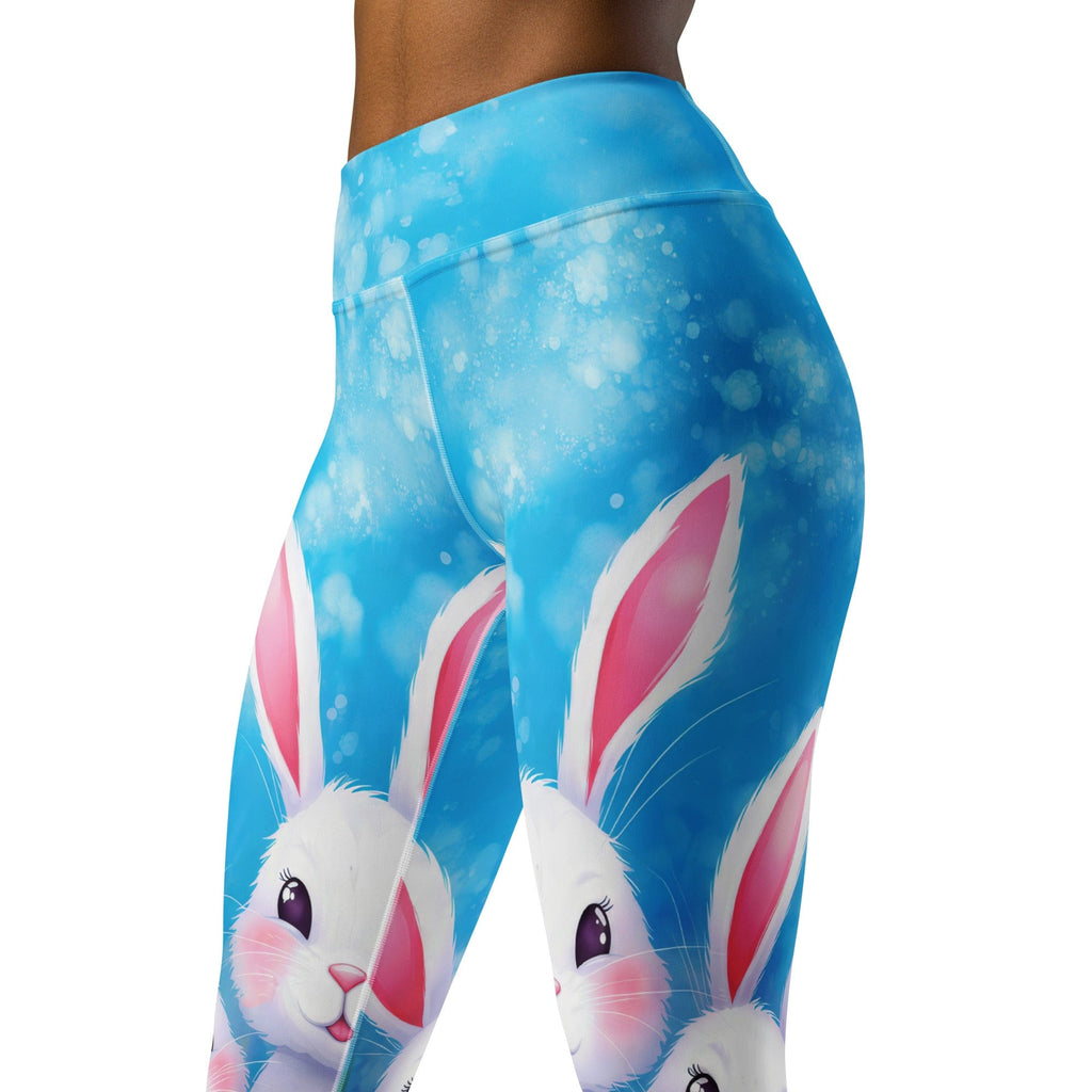 Sweet Easter Bunny Yoga Leggings