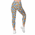 Sweet Tangerine Leggings With Pockets