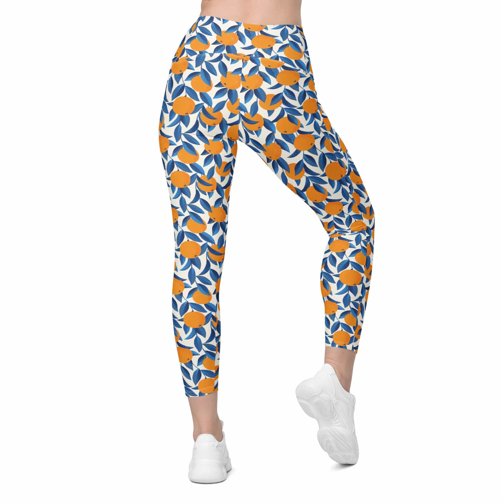 Sweet Tangerine Leggings With Pockets