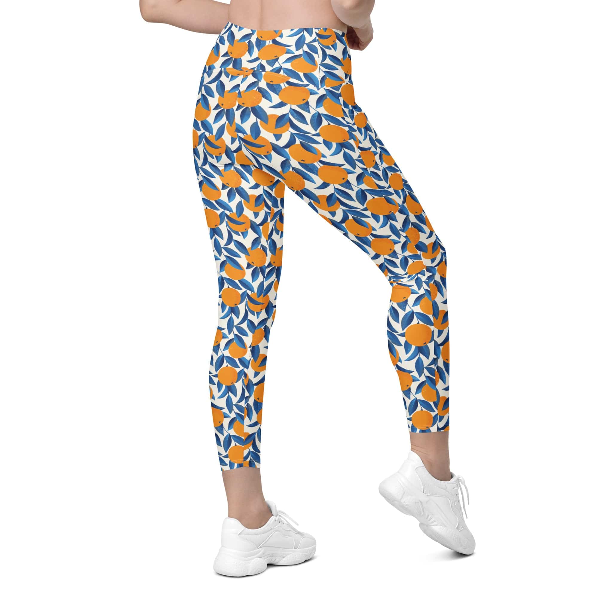 Sweet Tangerine Leggings With Pockets